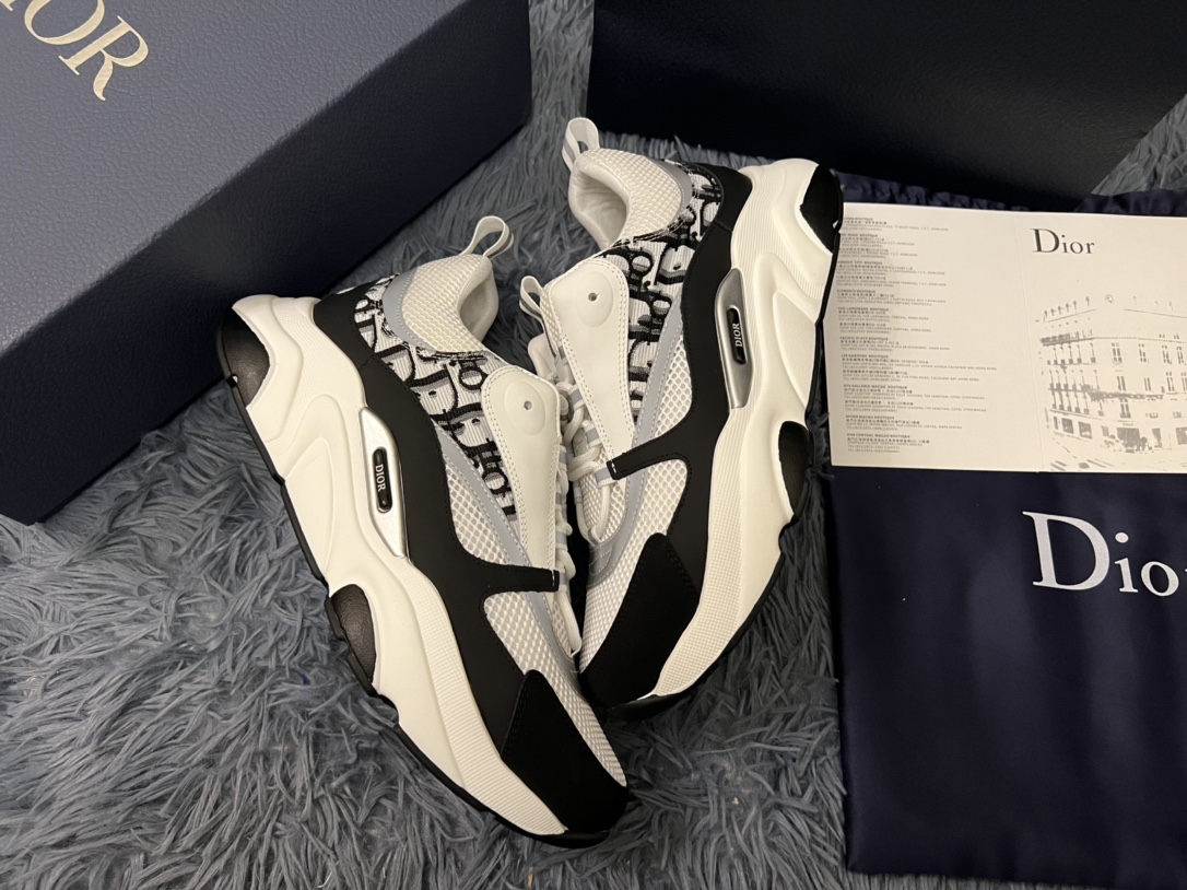 디올 B22 로우탑 러너 스니커즈