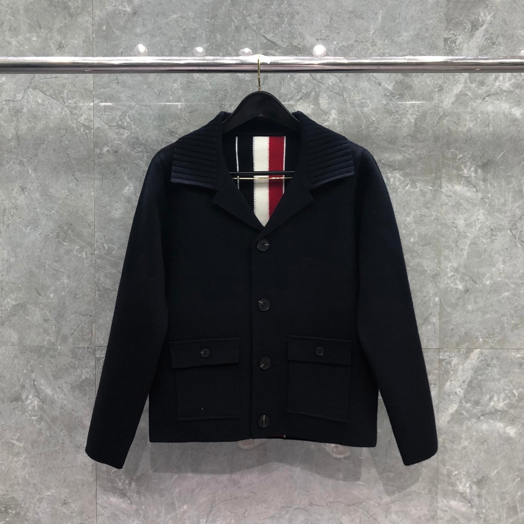 인타르시아 스트라이프 자켓