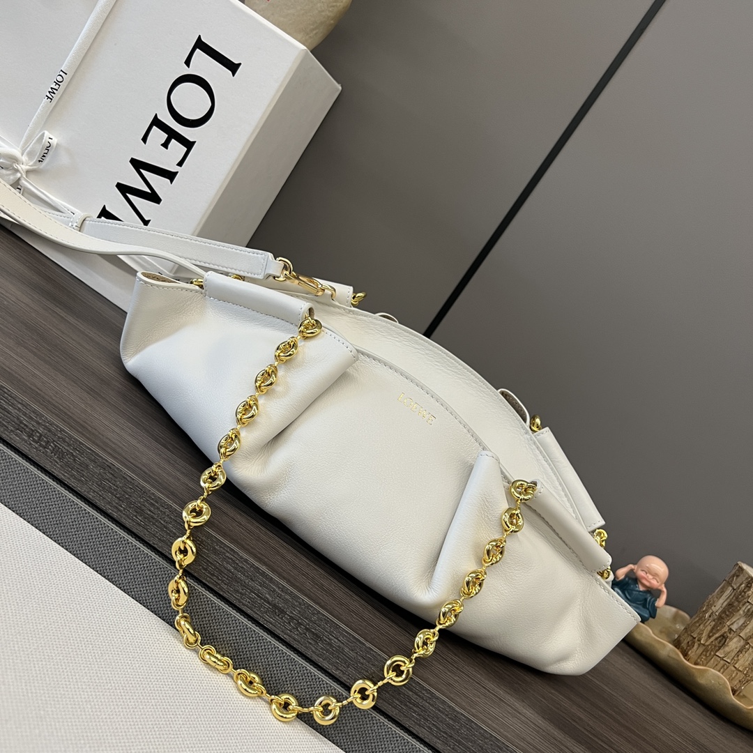 스몰 파세오 백 - 유광 나파 카프스킨