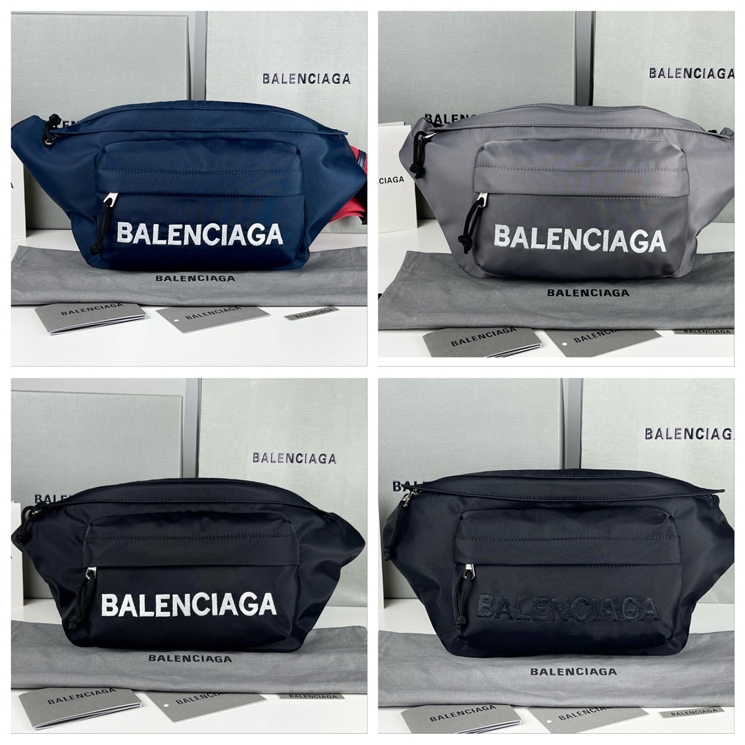 블랙 휠 스몰 벨트백