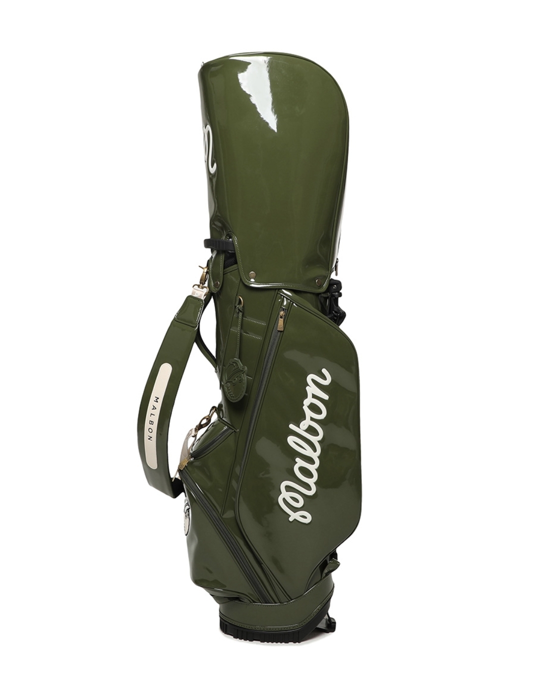 Malbon Enamel Stand Bag