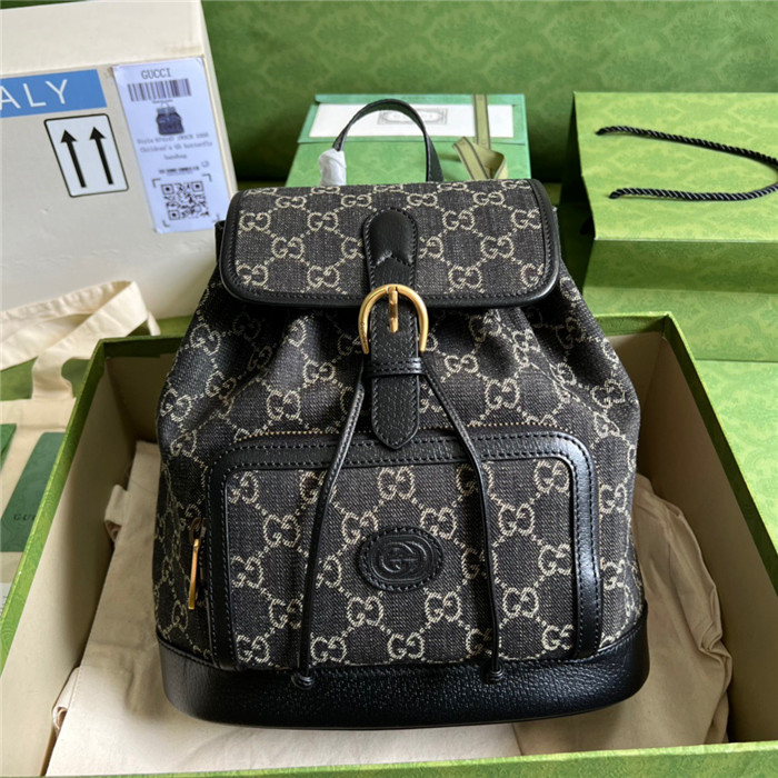 GUCCI  구찌 인터로킹 G 백팩 674147