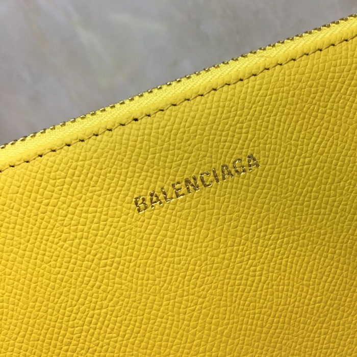 Balenciaga 2020 Villle Clutch Bag,34CM - 발렌시아가 2020 빌 남여공용 클러치백, BGB0452, 34cm,옐로우