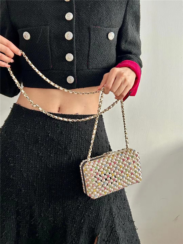 Chanel 샤넬 진주백 16CM