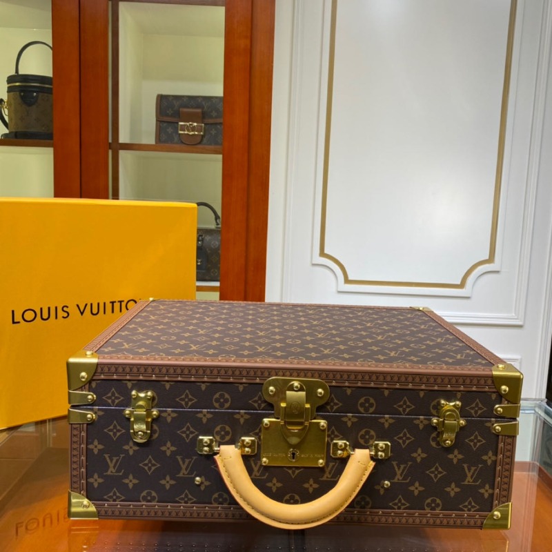 Louis Vuitton 루이비통 모노그램 트렁크 비스텐 알저 수트케이스 트렁크백 50cm