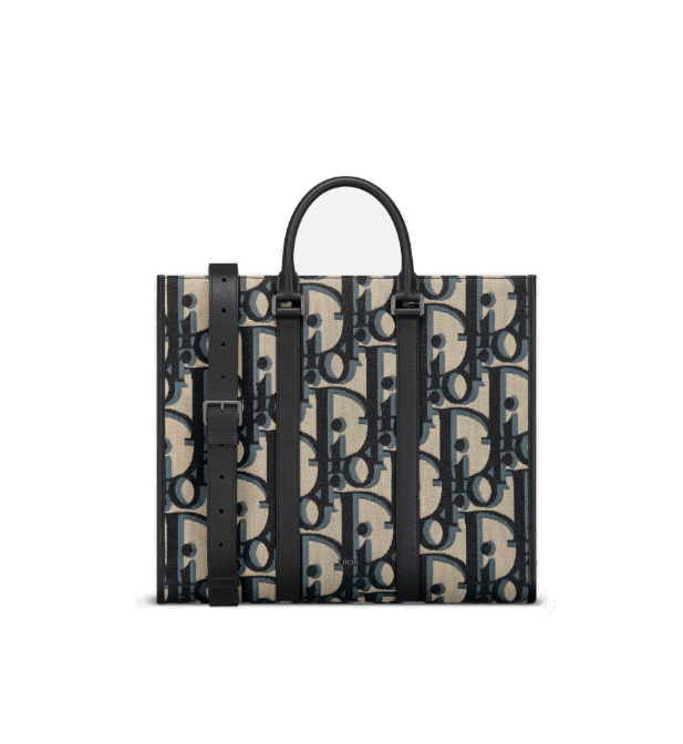 DIOR 디올 오블리크 이스트 웨스트 토트백