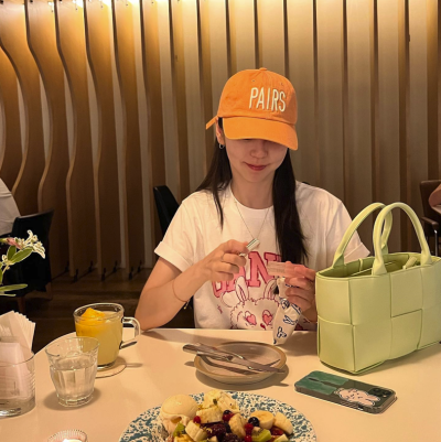 [원더걸스 안소희] Bottega Veneta 보테가 베네타 아르코 토트 미니백 BV989