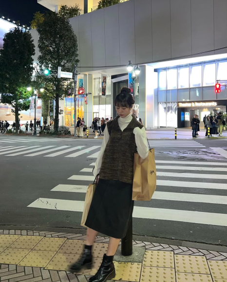 [걸스데이 혜리] BOTTEGA VENETA 보테가베네타 카세트 버킷백 폰단테