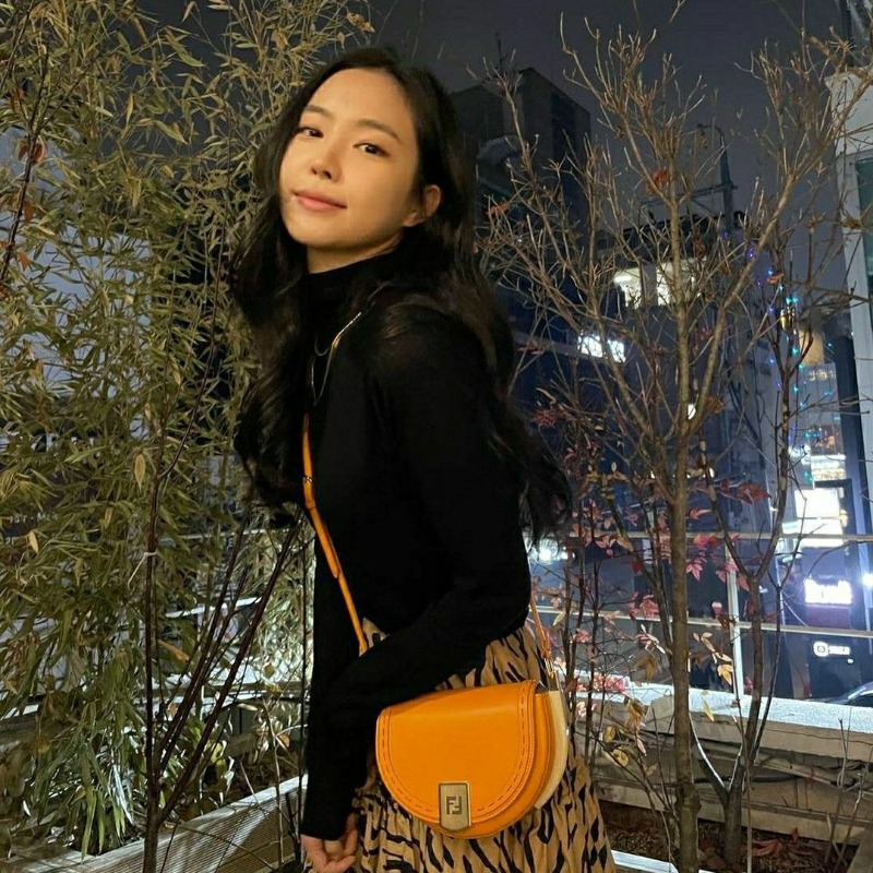 [에이핑크 손나은] Fendi  펜디 문라이트 숄더백
