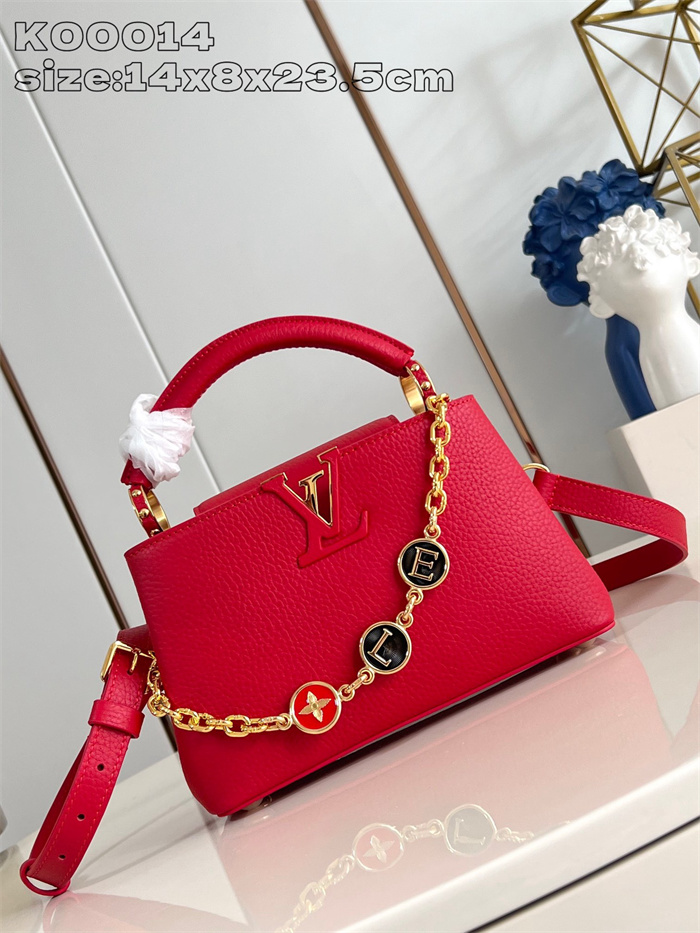 LOUIS VUITTON 루이비통 미니 카퓌신 BB 토트백 K00014 2024/신상 4COLOR