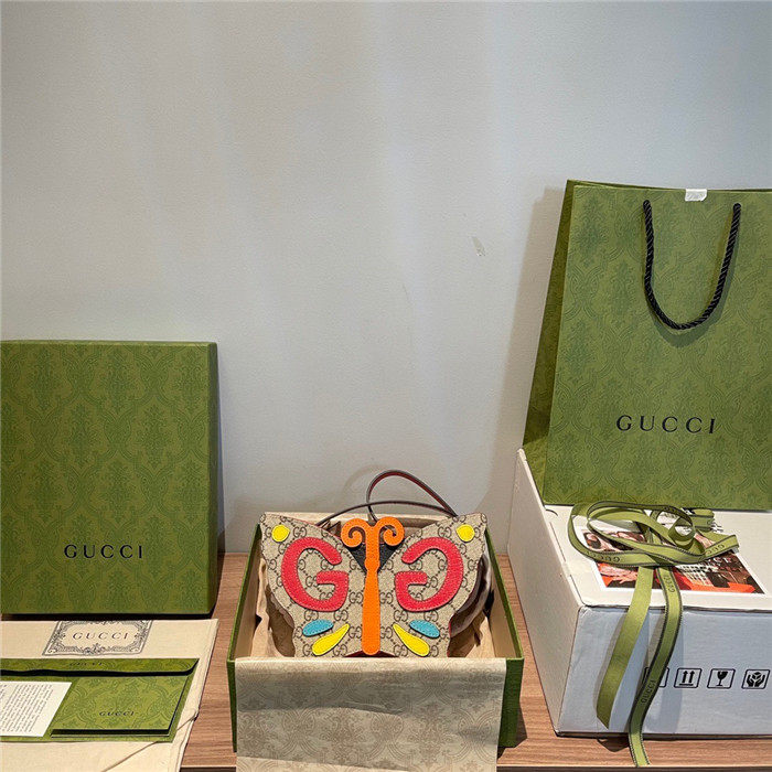 GUCCI 구찌 키즈 나비 핸드백 64880