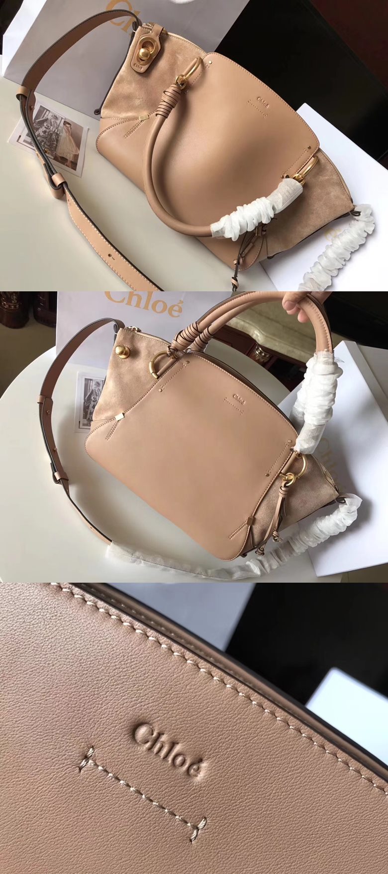 [Chloe]끌로에 오웬 토트백