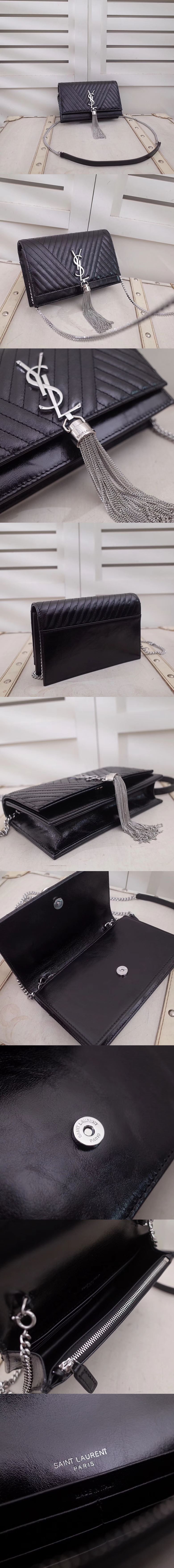 [Yves Saint Laurent]입생로랑 체인 클러치 452159-1