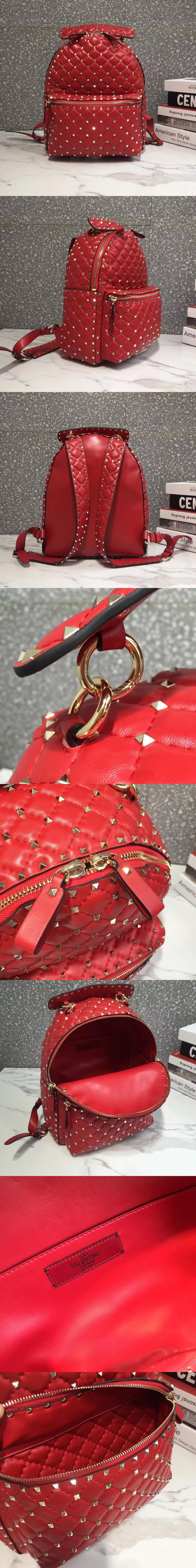 [Valentino]발렌티노 락스터드 백팩 0062