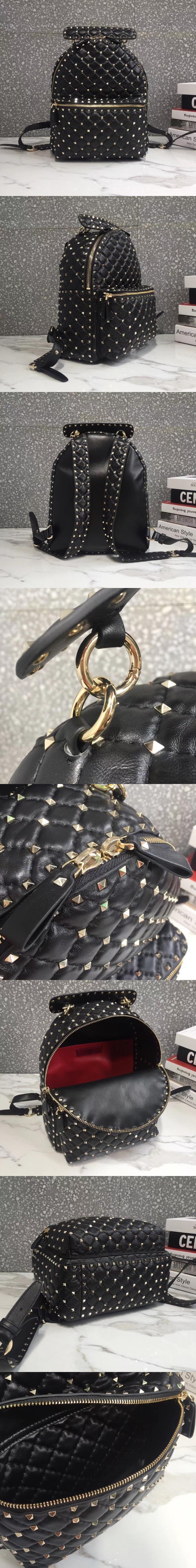 [Valentino]발렌티노 락스터드 백팩 0062-4