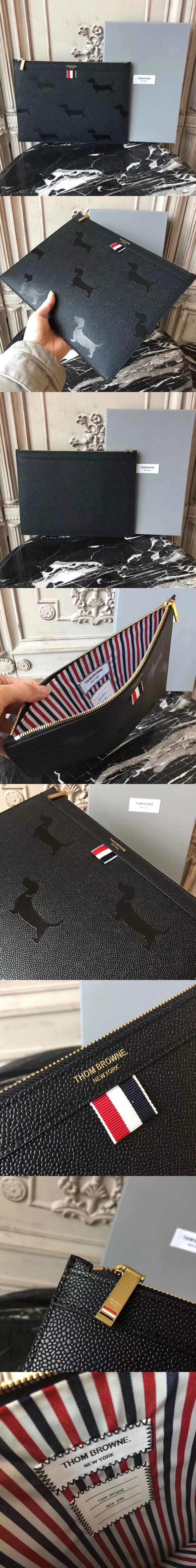 [Thom Browne]톰브라운 클러치 33cm-1