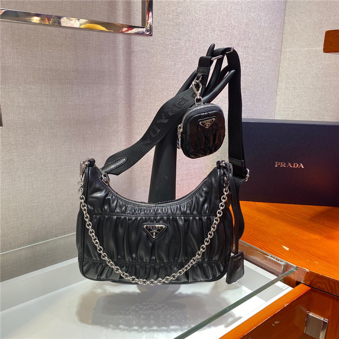 PRADA 프라다 가죽 호보백 1BH204 2020/ 신상