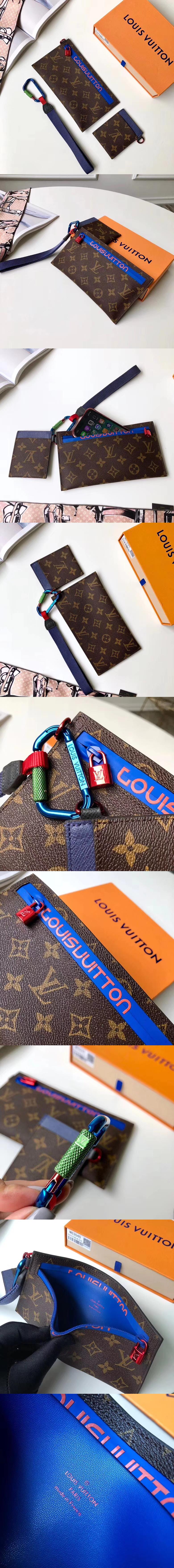 [LOUIS VUITTON]루이비통 리본 파우치 M63045