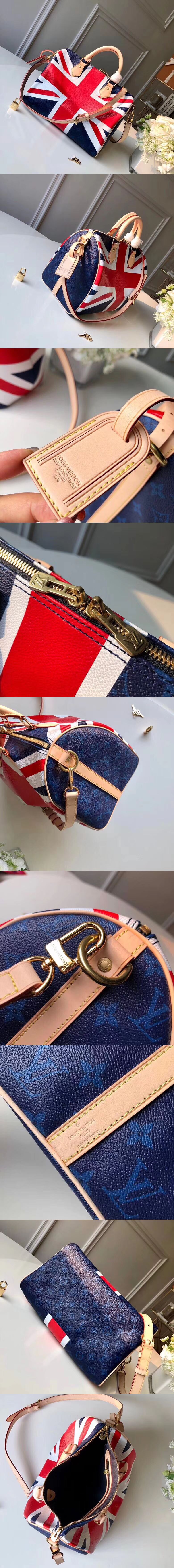 [LOUIS VUITTON]루이비통 스피디30 유니언잭 M41112