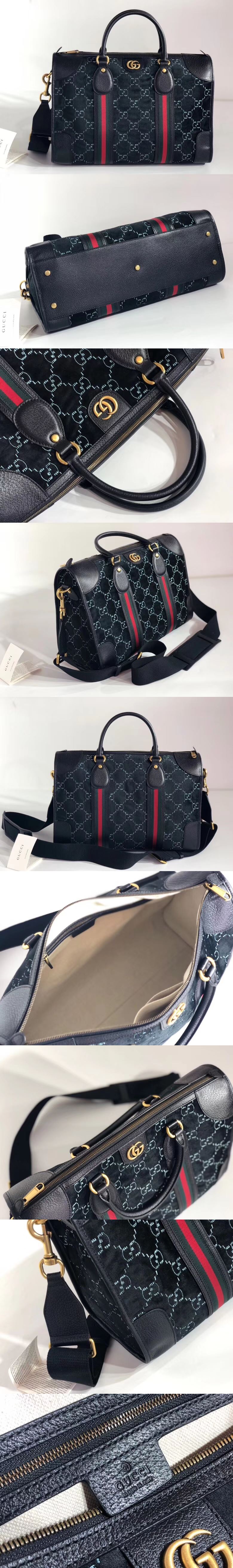 [GUCCI]구찌 벨벳 더플백 574966