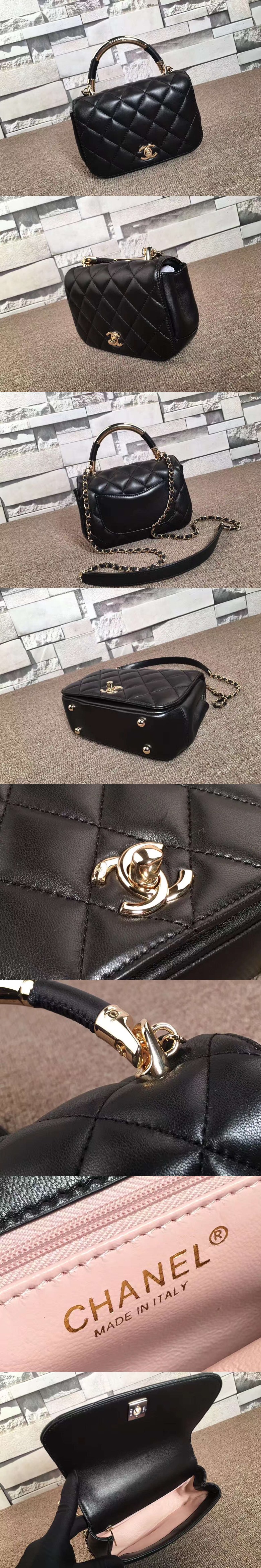 [CHANEL]샤넬 메탈핸들 플랩백-1