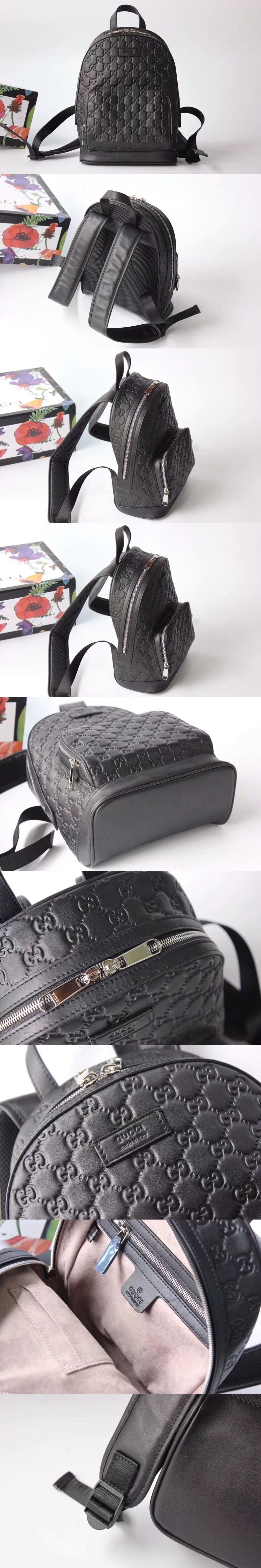 [GUCCI]구찌 시그니쳐 백팩 427042