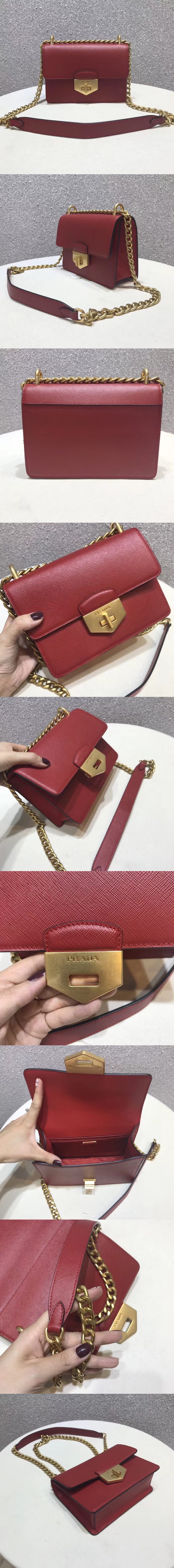 [PRADA]프라다 숄더백 20cm-2