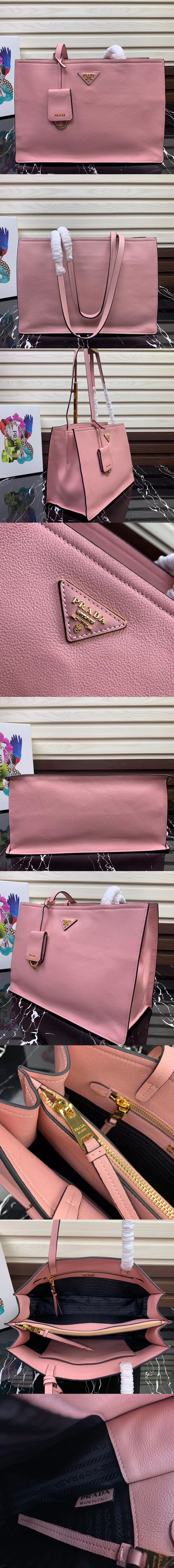 [PRADA]프라다 레더 숄더백 34cm 1BG122-5