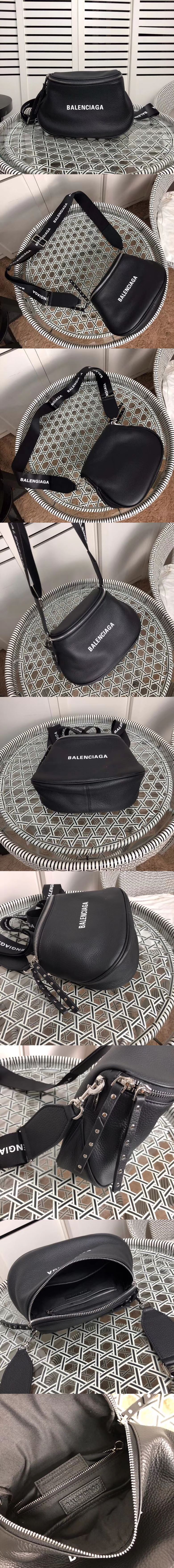 [BALENCIAGA]발렌시아가 레더 크로스백 24cm-1