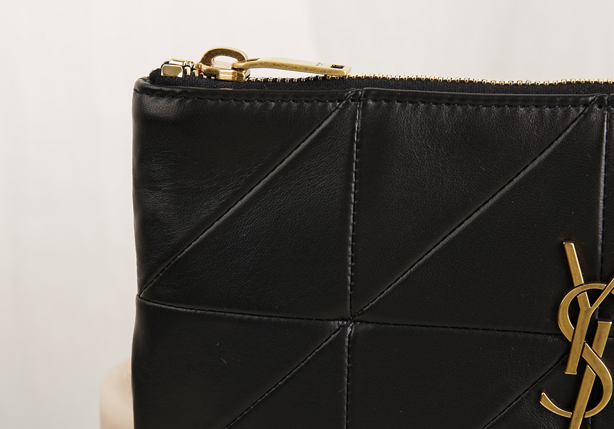  Saint Laurent 입생로랑 제이미 금장 로고 미니 클러치백