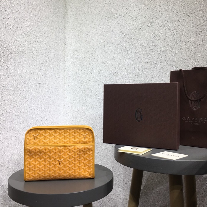 Goyard 2020 PVC Clutch Bag,24.5CM - 고야드 2020 PVC 남여공용 클러치백,GYB0206,24.5CM,옐로우