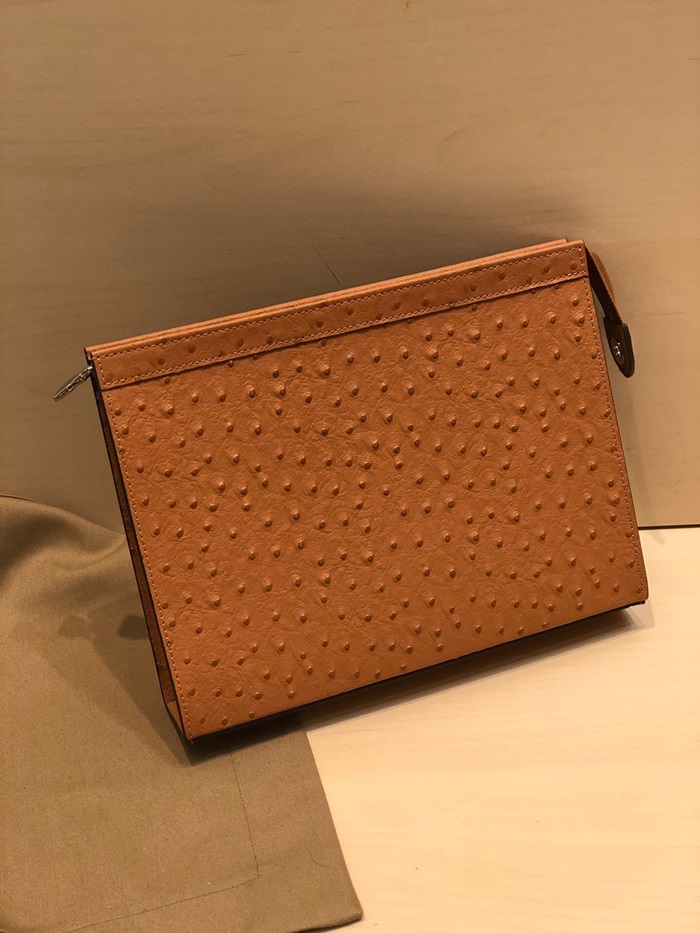 Louis Vuitton 2020 Pochette Voyage Clutch Bag,26cm - 루이비통 2020 포쉐트 보야지 남여공용 클러치백 M61692,LOUB1811,26cm,블랙,블루,카멜