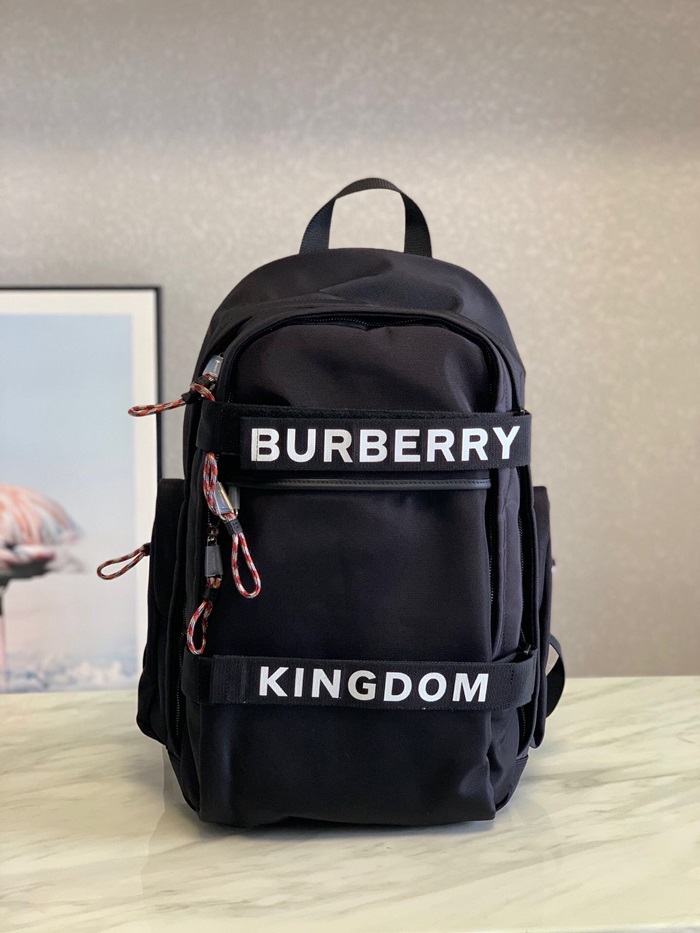 Burberry Nylon Mens Back Pack , 32cm - 버버리 나일론 남성용 백팩 ,BURB0467,32cm,블랙