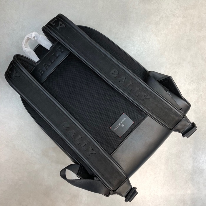 Bally 발리 2020 Leather Back Pack,42cm - 발리 2020 레더 남성용 백팩 BALB0130,42cm,블랙