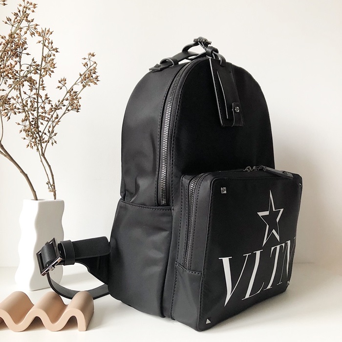  Valentino 2020 Nylon Back Pack,34cm - 발렌티노 2020 나일론 남여공용 백팩,VTB0973,34cm,블랙
