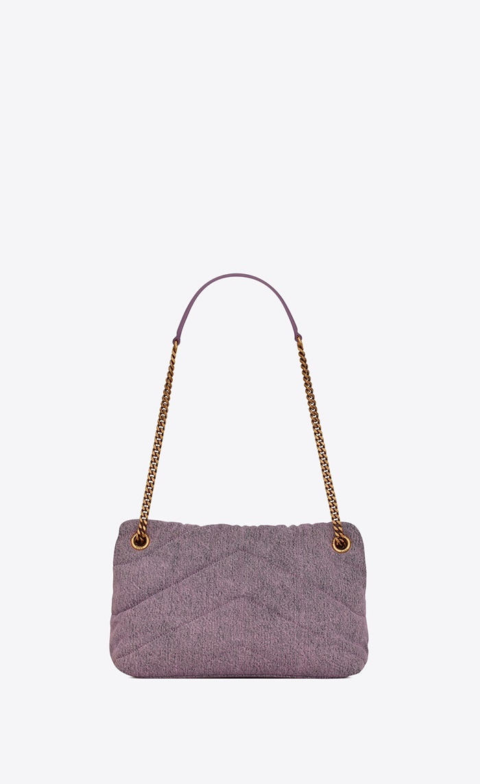 Saint Laurent  입생로랑 퍼플 숄더백  ysl282x