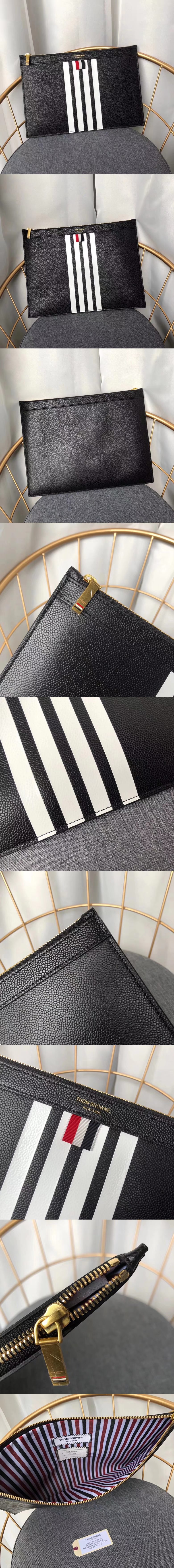 [Thom Browne]톰브라운 클러치 33cm-3