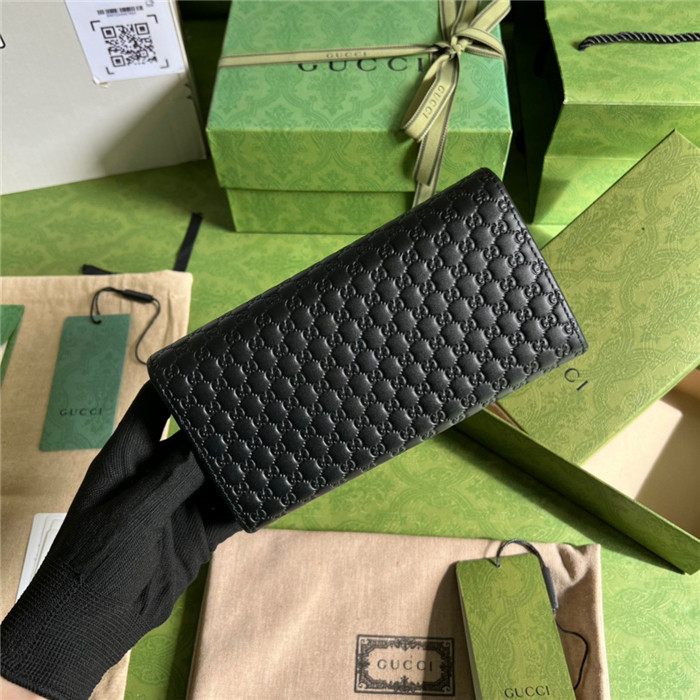  GUCCi 구찌 마이크로시마 지퍼 장지갑 449396