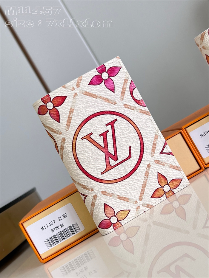 LOUIS VUITTON 루이비통 오렌지코랄 여권지갑 M11457 2024/신상