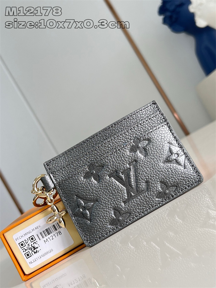 LOUIS VUITTON 루이비통 앙프렝뜨 카드/명함지갑 M12179 2024/신상 2COLOR