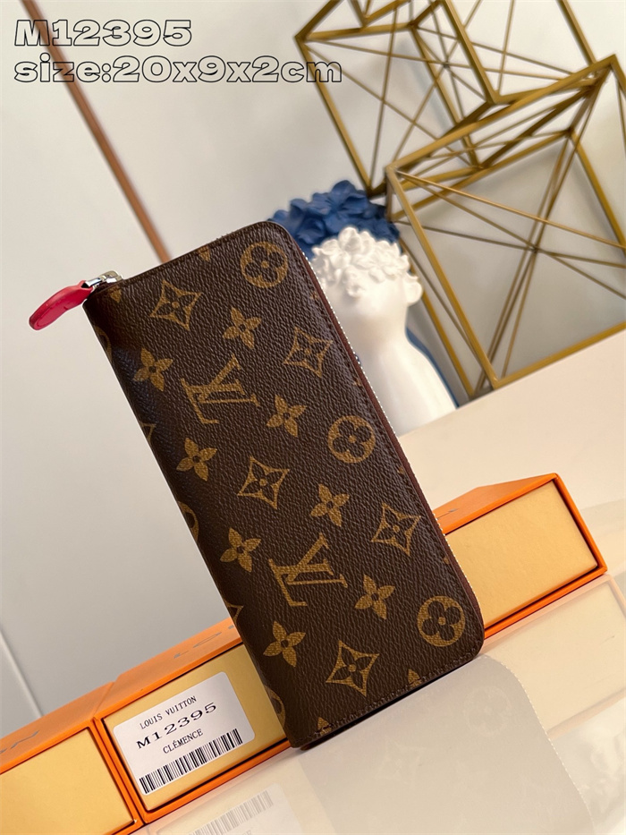 LOUIS VUITTON 루이비통 클레망스 장지갑 M12883 2024/신상 3COLOR