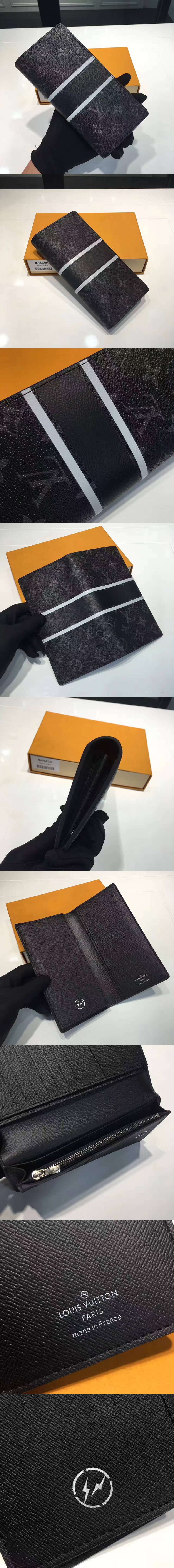 [LOUIS VUITTON]루이비통 x 프라그먼트 브라짜 월릿 M64438