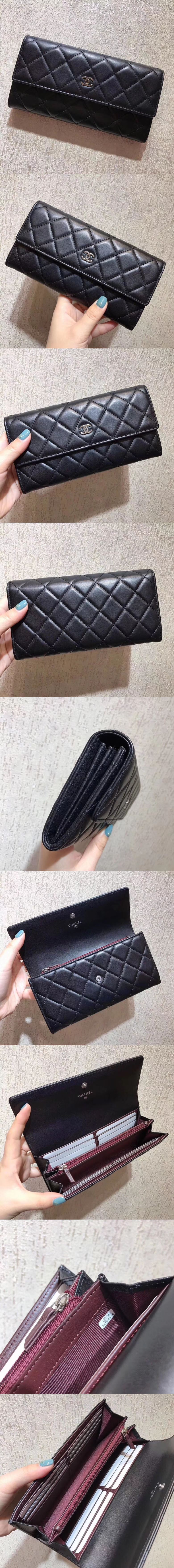  CHANEL 샤넬 플랩 장지갑 A50096-2