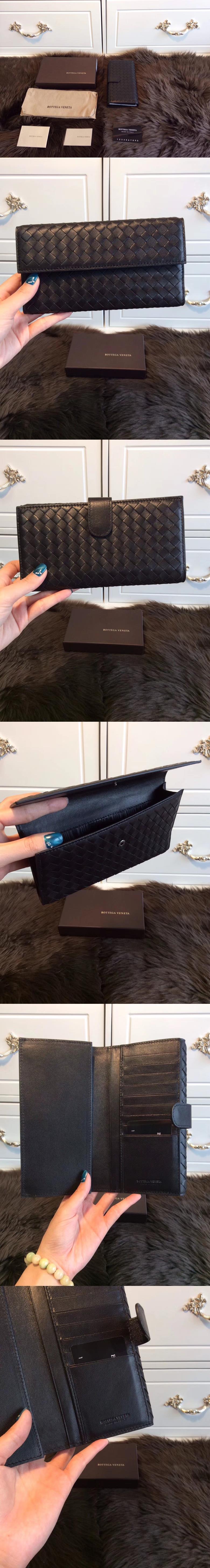 [BOTTEGA VENETA]보테가베네타 인트레치아토 VN 콘티넨탈 지갑 6003-29