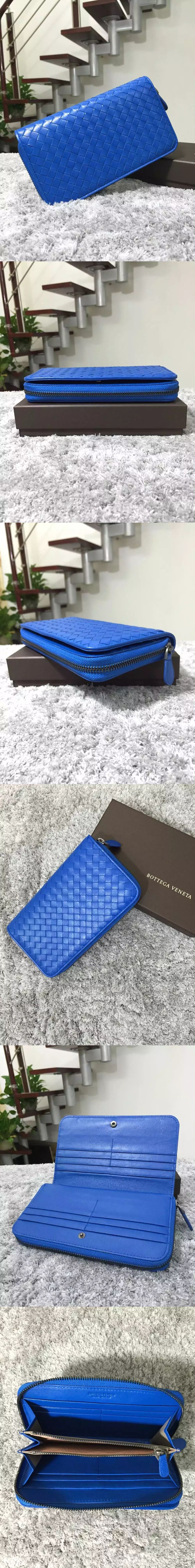 [BOTTEGA VENETA]보테가베네타 인트레치아토 나파 짚어라운드 324869-2