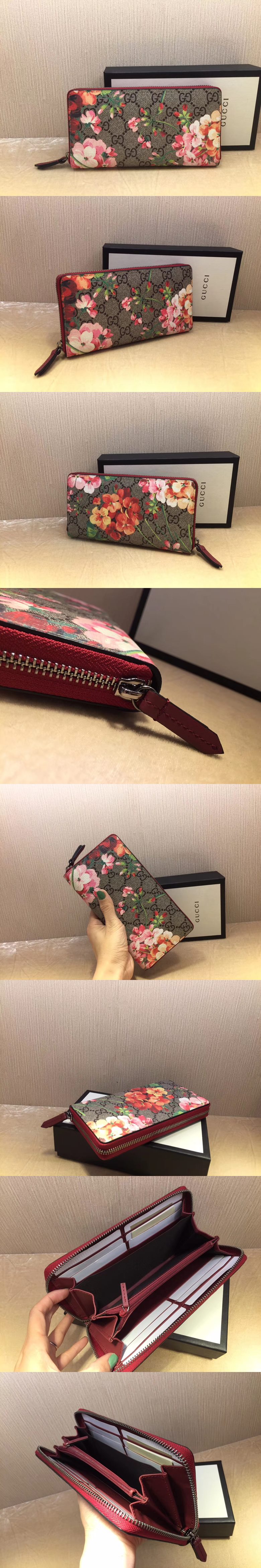 [GUCCI]구찌 지퍼 장지갑 404071-2