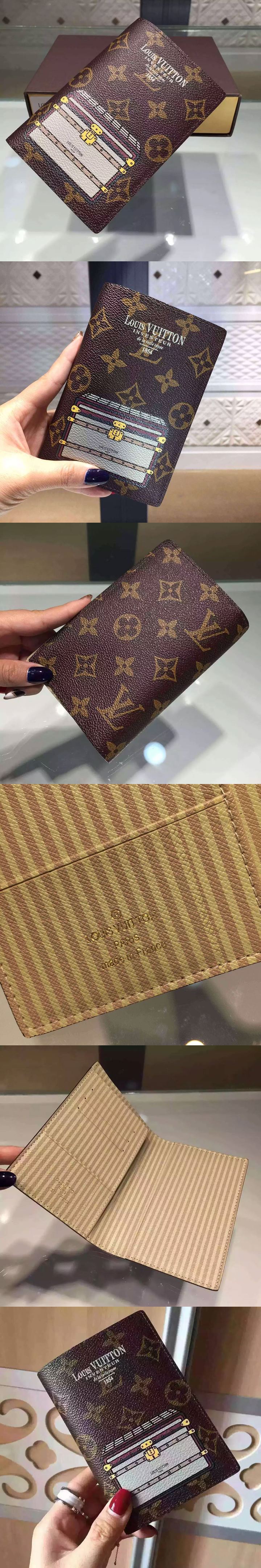 Louis Vuitton 루이비통 여권지갑 모노그램,다미에