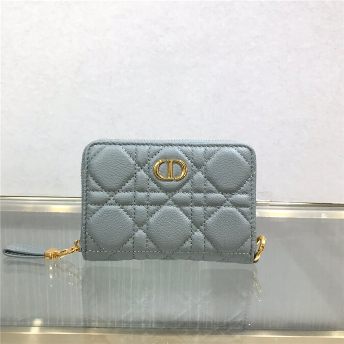  DIOR 디올 카로 디테쳐블 지퍼 카드지갑 D31021