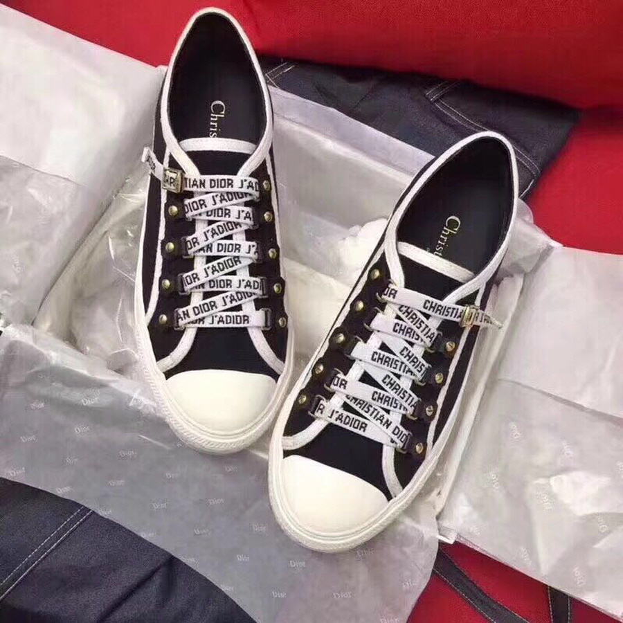 DIOR 디올 워크 앤 디올 스니커즈 블랙,화이트