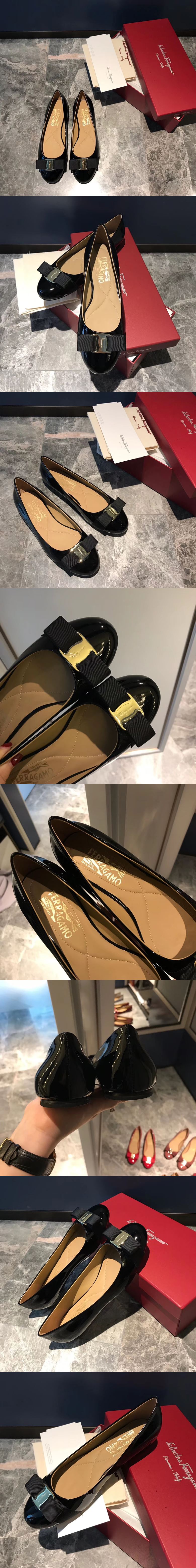 페레가모 플랫 M1618-1